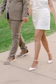 A classic and elegant look without being a super tall heel. - Jessica P.
