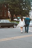 This dress was absolutely perfect for my courthouse wedding. I will say the dress was on the tighter end of a size medium. It was snug when I sat down. Besides the sizing, the dress was high quality, and the perfect vibe for our August elopement. If you're thinking about buying this dress, buy it! - Maddy M.