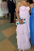 I received so many compliments on this dress. So comfortable all night, stayed in place! Very comfortable - Olivia B.
