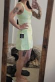 A little worried about snagging, haven't worn it yet but it is literally the perfect color. It is the tiniest bit snug around the waist! And if you have squishy titties you're about to look like you're wearing a sports bra but that's kind of the style of the dress anyways - Emily C.