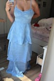 Amazing quality and color! I'm in between sizes so am going to get it taken in a bit like shown in the second pic but still wearable without it! Perfect for bigger chest girlies - Haley R.