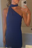 Love this dress - bought it for a big work convention in Vegas and got so many compliments! I'm glad there's an adjustable strap in the back too to tighten the bust area and I didn't have to wear a bra, and it held great all night - Alix Z.