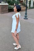 Very cute dress! Hubby loves it. Runs a bit small. I usually wear xs/s but had to return and order a medium. The dress is short, but it worked for me since I am short too. Truly love it!! - Preet K.