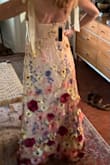 Amazing dress with beautiful details and long!!! Love it. I am 5'10 130lbs. - Betsi S.