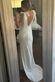 Love the way this dress fits! The bows are adjustable, which is nice! The length is perfect for me- no alterations needed! Love the open back and side details. Great value for this dress! - Becky S.