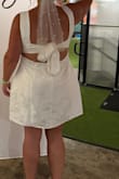 I cannot say enough good things about this dress!! I wore it for my bridal shower and felt SO beautiful. It was flattering and comfortable, not too short. I would buy this a million times over!! - Steph W.