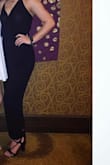 These heels are so cute, & looked great with my jumpsuit from Lulus - McKynlee N.