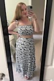 I love this set so much. I hand-hemmed the shirt in order to bring it with me on my honeymoon, at least 4 inches of extra length. But after a hem, I love it even more. Great for vacation or a summer date night! - Rachel B.