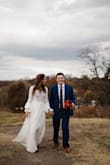 I wore this for my November wedding! My husband and I moved our wedding up 7 months so I needed a dress. This dress was perfect and matched my boho style perfectly. I am short so it needed to be hemmed. Also had sewn some lace into the bodice because it is a very deep v neck and I didn't want to reveal too much. Thank you so much Lulus! Your shop is my favorite and my go to for every occasion! - Simone C.