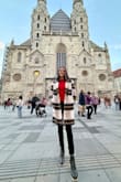 Traveled all around Austria for my honeymoon in this & can still wear it anytime w/ anything! Packs great for travel! (Not too bulky, but still provides enough warmth & coverage). - Lauren R.