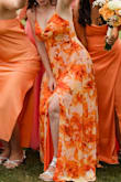 This was such a flattering and fun summery dress to wear as a bridesmaid! So comfy and fits great everywhere! The colors are vibrant and tasteful. - Sage H.