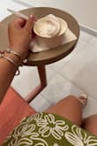 Love the green color and texture and design of this dress. Wore to Turks and Caicos on our vacation. I'm 3 months postpartum and felt comfortable in it. - Jessica C.
