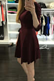 Such a cute dress. Fits nicely. The material is nice, specially for the price. - Giulianna C.
