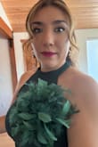 This dress fits like a glove! Only had to hem the length as it does come quite long. I also added a brooch and it really elevated the dress! I loved it! - Amada A.