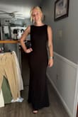 The dress is super flattering on all of the bridesmaids! It also has a room for movement, it's so comfortable, and I love it. - Kayla W.