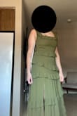 I actually ordered down from what the site told me to. Even going down in size, the top/straps were loose while the bodice area was a snug fit (not too tight though). I couldn't go down in size or up in size, so I ended up returning it. It's a decent dress, but the color doesn't match the Cocktail style of the wedding I'm going to (that's on me, though) - Melissa J.
