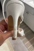 These heels are so cute, but the heel broke the first time I wore them for an engagement shoot. Also, not comfortable, but I come to expect that for heels anyway. Not quality or long lasting. - Jasmyne B.