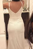Hi, I loved this dress and the fit! The only reason I returned it is that the straps were a little too cheaply put together for me. It reminded me of an old cami tank. It didn't look elegant, that was my only complaint - Elise B.