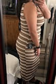 Bought this dress to wear on a vacation to Hawaii. It literally fit like a glove! I got sooo many compliments wearing it too. Fits perfect and will absolutely be trying to find more places to wear this stunning dress again! - Jazmin M.