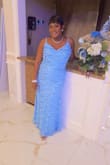 Just love this dress it's like the blue sky shining with sparkles. - Lorraine S.