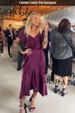 The dress is the exact color, the wrapping was a little difficult. I figured it out eventually. The breast part was exposed, so I sewed it up and put a pearl pin there. Other than that, it's a fine gown. Flowy! - Amber T.