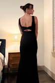 I was so surprised at how thick and luxurious the fabric is for the price! This dress looks rich and pulls me in, in all the right places!! Can't wait to wear it out! - Sara T.
