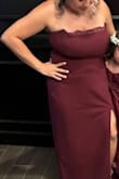 Loved this dress! As a bigger chest girly, the structure held everything in, and I wasn't constantly pulling it up. Great length too with heels. - Amy M.