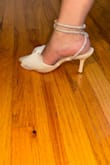 I purchased these shoes for my wedding to add some shine to my wedding dress! I was looking for classy and elegant yet sexy and this shoe did not disappoint. 10/10 would recommend. - Bianca M.
