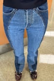 These jeans are true to size and fit perfectly. I bought my usual Levi's size and am so glad I did. The style looks good & a friend told me they were hot jeans and look great on me. I love these jeans & highly recommend them. - Melissa W.