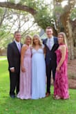 Dress was very beautiful, but zipper is a cheaply made plastic. It could not zip up around the thicker part of the fabric. It was a little long, too, even with heels. Very disappointing. I was able to pull it up, but it ripped part of it. It was for my daughter's wedding. - Stacey C.