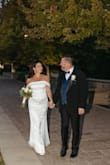 This dress was perfect 19 weeks pregnant for my wedding - Angela N.