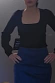 It was cute, but it's a bit crop toppy. The bottom of the shirt will come to the top of your pants unless you are wearing high-waisted bottoms. Not what I was looking for. I don't like to constantly be pulling my shirt down after I bend over. - Jaimie E.
