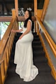 This dress fit great! Everyone gave me so many compliments, especially about the back of the dress. - Maritza R.