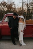 Wore this as my "second look" dress at my western formal wedding. I got showered in compliments about it. Super cute & you can make this dress be any style/vibe with what else you wear with it! Only downside was I couldn't lift my arms above - Sierra H.