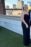 Super comfortable, true to size, needed to use a sticky bra, but overall great dress. Good quality. - Emily E.