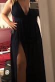 The dress is absolutely beautiful! I love it. Can't wait to use it definitely would recommend. It doesn't slip either so that's a plus. - Emma B.