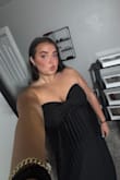 I bought this dress last minute, and I'm so glad I did! I got so many compliments, and I felt so good in it. The top never slid down, no matter how much I moved/danced! - Micah G.