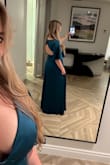 This dress was absolutely perfect!!! I was worried about the bust, but it ended up fitting like an absolute dream. I received sooo many compliments. Medium was the perfect size for me. - Jared O.