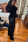 Beautiful jumpsuit, but the bust is entirely too small, and the length is a little too long for short girls. I bought a medium, and it fit great except for the bust. If you have anything over a size B, do not buy this. I am a size D for reference. - Jessica P.