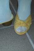 I just LOVE my new shoes.  They fit perfectly and they are so soft and comfortable!  They are a perfect height and very easy to walk in. I even walked downtown today, my first day to wear them, and my feet feel great! I highly recommend these shoes and I would love to have them in all colors!  Love my shoes and love lulus! - Libby R.