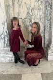 I couldn't have gone with a better choice. I left comfortable, confident and beautiful in this dress. I was given soo many compliments on how beautiful it was from the lace side to the velvet material. So happy with my purchase! - Alexandra M.