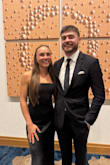 Love this dress for the gala I went to, I got so many compliments on it, would highly recommend! It was a little tight getting it on, but then it fit perfectly. I did have to pull up the top some throughout the night, but I also have really small boobs lol - Olivia P.