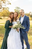 Wore this as the mother of the bride dress and absolutely loved it! I'm in my 50s and didn't want anything too matronly or something that was too young and felt this was the perfect in between. I loved the color and the weight of the dress. I received so many compliments, and most of all, my daughter loved it! - Susan B.
