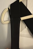 I really like the dress and the size works well. However, not sure if I got a used dress or just got unlucky. The straps are dirty and some of the seems are starting to come apart. I paid for fast shipping but not sure if I have time to exchange. Pretty disappointed for a $100 dress. - Rebecca G.
