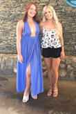 Wore this dress on vacation in Cabo and got so many compliments! It took me a minute to wrap it correctly but it worked out. I also used lots of fashion tape in the boob area since I'm a little small in that region ;) it was also a little short for my liking but still worked out. loved this dress!!! - SHANNA N.