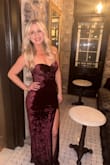 I received so many compliments in this dress! Bust and hips were a little snug but I believe if I sized up it would have been too big. - Erica K.