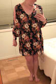 This dress is so cute and comfy! I wore it to a wedding and work and church,  extremely versatile! Love the length, it was not too short like a lot of dresses now a days. - Tori P.