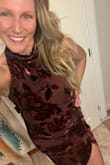 Everything about this dress is 100! Lightweight, stretchy, fits beautifully in all the right places. We spent a long time sitting, eating then danced the night away and never once was I uncomfortable. - Kayla R.