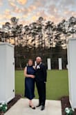 I have a very large rib cage, but this dress worked well! The asymmetrical neck is interesting. The material looks good after a quick steam, and I didn't have to wear a bra! - Caroline W.