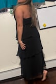 Loved the dress but don't have a lot of bust, so looks strange on my body type, but it's very beautiful quality! Worth it! - Sherly C.